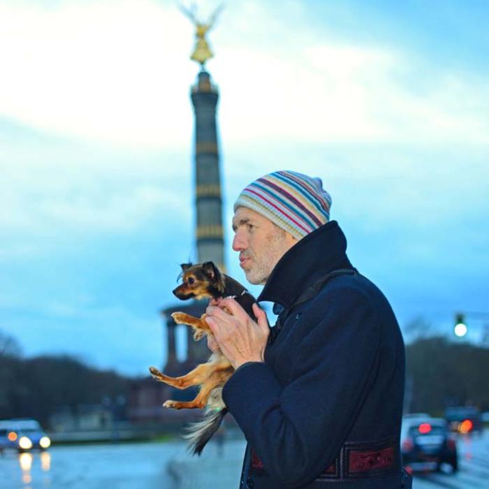 Anton Corbijn with Halva